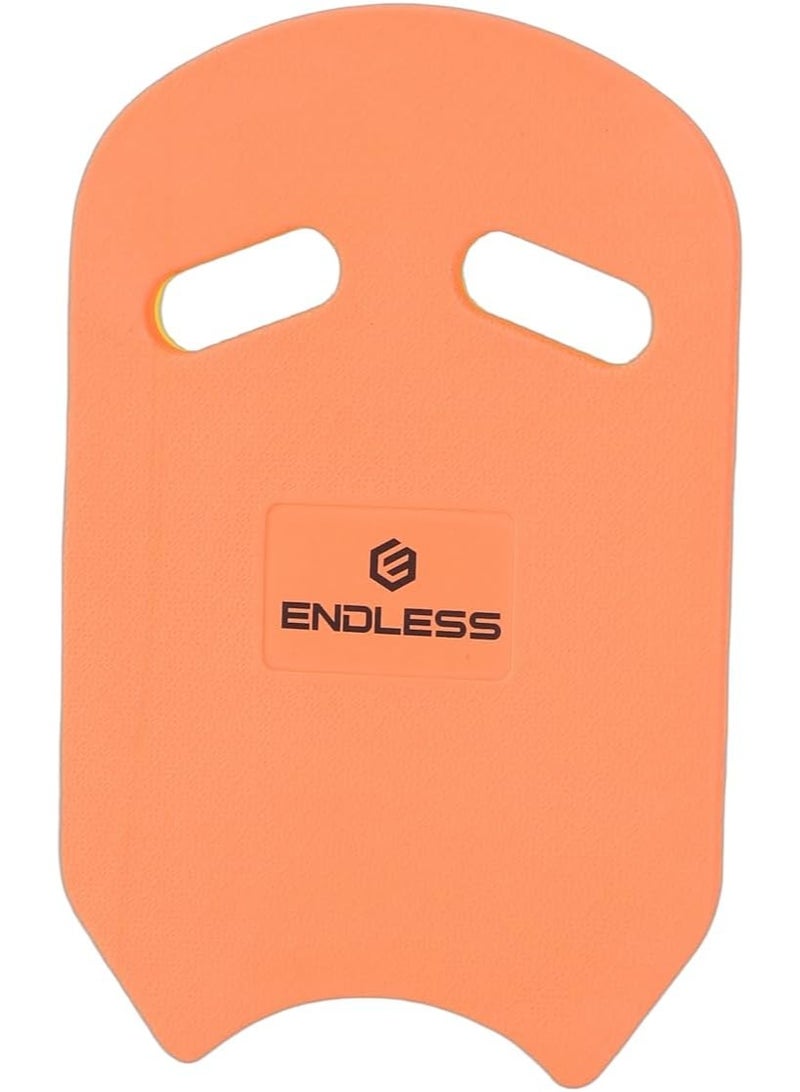 بلا نهاية لوح سباحة Endless مزدوج الجوانب من مادة EVA بتصميم مريح | برتقالي | الخامة: EVA | مناسب لتدريب السباحة للمبتدئين | وسادة طفو للأطفال والبالغين - Image 1